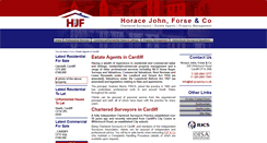 Desktop Screenshot of hjf-property.co.uk