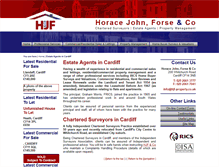 Tablet Screenshot of hjf-property.co.uk